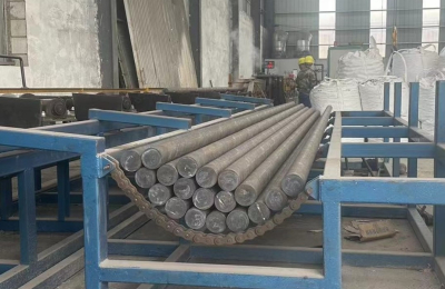 Tiges d'extraction d'acier