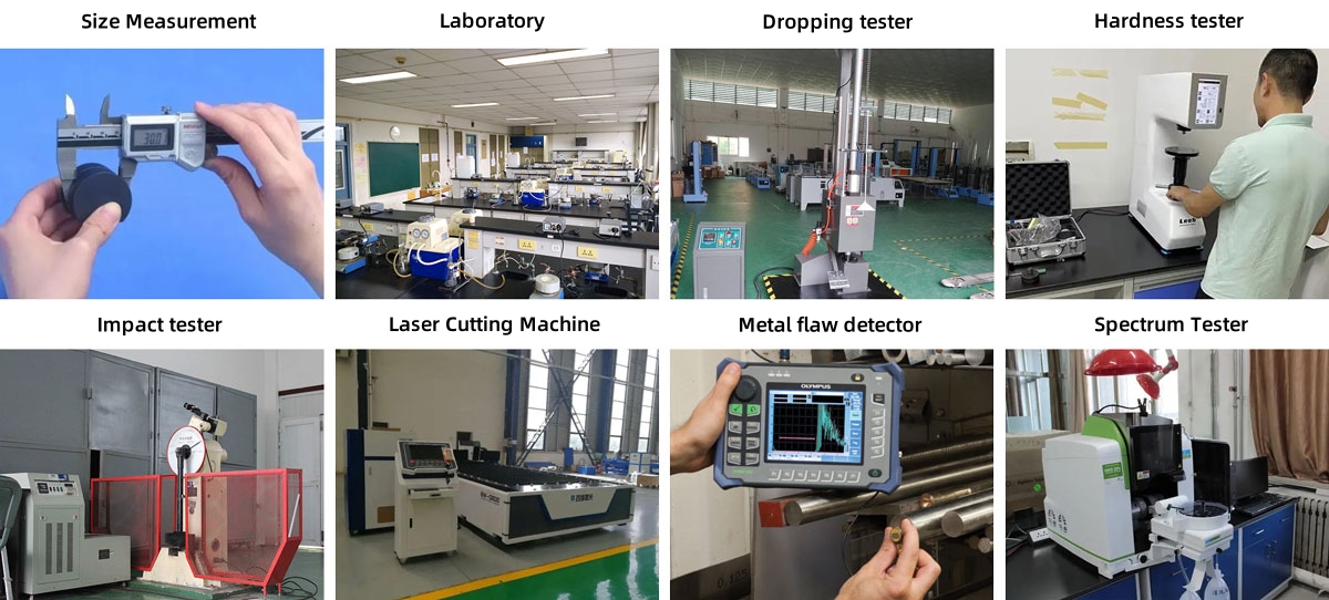 Tecnología y equipos de control de calidad.