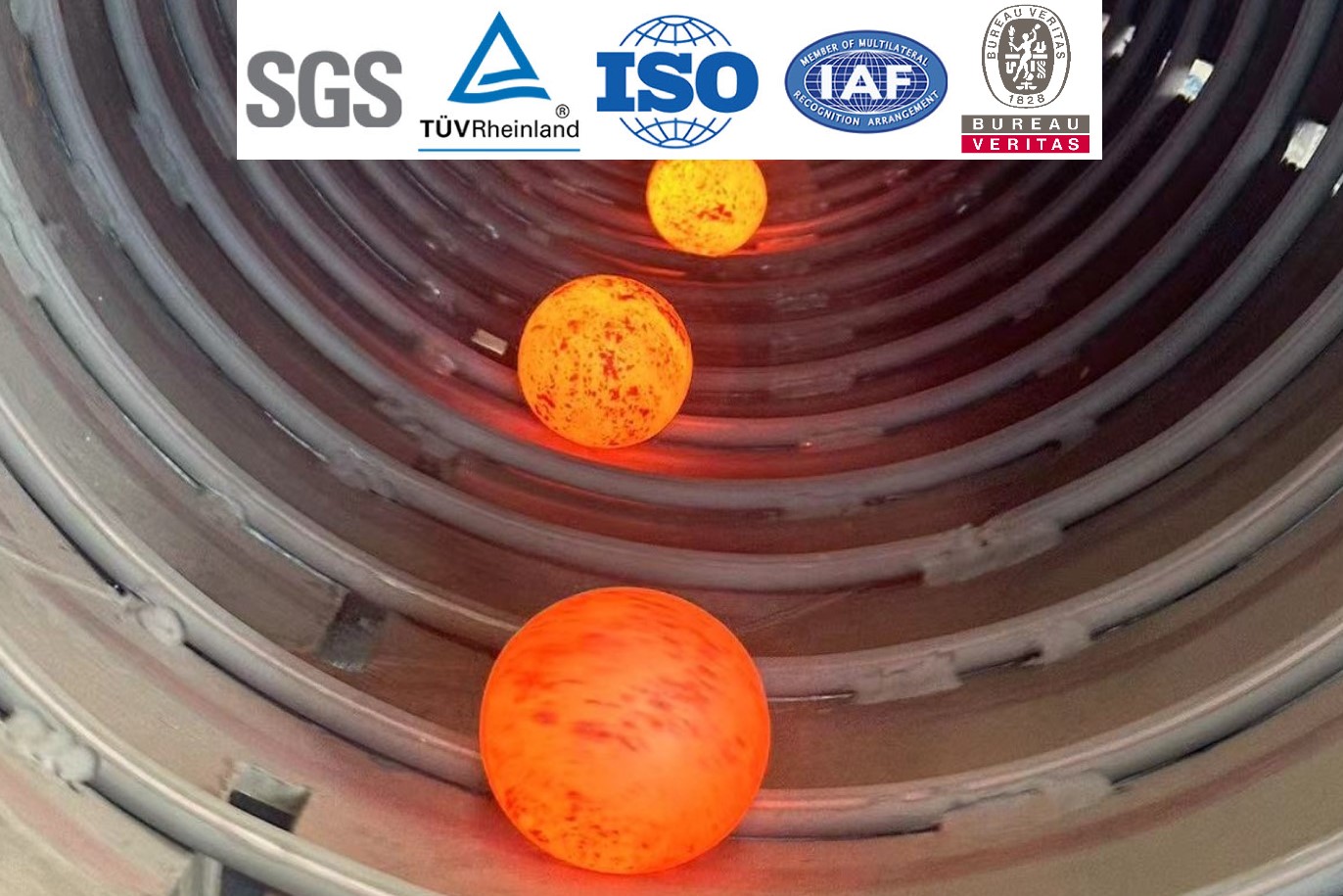 Hot Rolled/ Forged Grinding Ball For Copper Gold Iron Silver